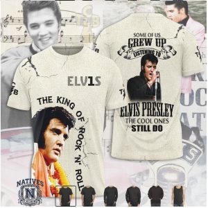 Elvis Presley The King Of Rock N Roll Cool Ones Still Do Music T Shirt