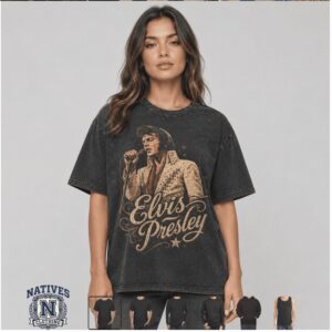 Elvis Presley Tupelo Mississippi Vintage Country Music T Shirt