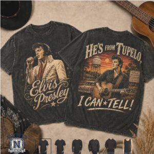 Elvis Presley Tupelo Mississippi Vintage Country Music T Shirt