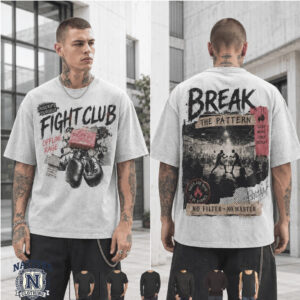 Fight Club Boxing Gloves Soap Break The Pattern Grunge T Shirt