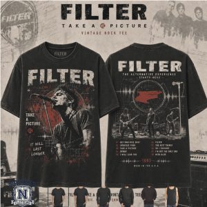 Filter Band Take A Picture Hey Man Nice Shot Grunge Rock Music T Shirt