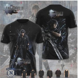 Final Fantasy Noctis Sword Battle Scene Anniversary T Shirt