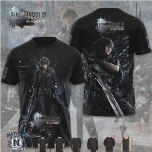 Final Fantasy Noctis Sword Battle Scene Anniversary T Shirt