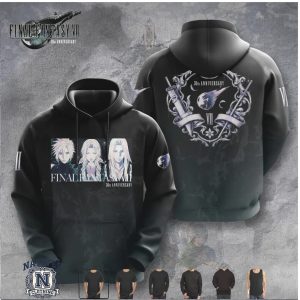 Final Fantasy VII 30th Anniversary Cloud Sephiroth Character T Shirt