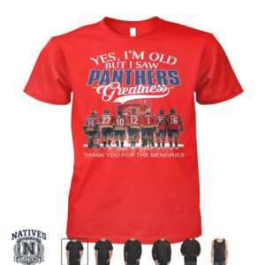 Florida Hockey Team Vintage Legend Players Red T Shirt