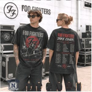 Foo Fighters Take Cover Tour 2026 Concert T Shirt