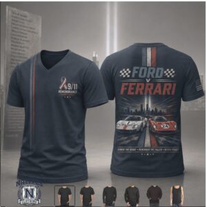 Ford Versus Ferrari Racing Car 911 Memorial T Shirt