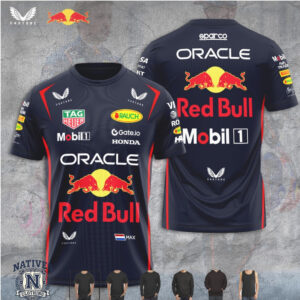 Formula One Racing Oracle Red Bull Motorsport Team T Shirt