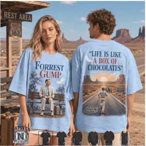 Forrest Gump Life Is A Box Of Chocolates Vintage T Shirt