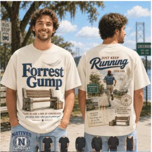 Forrest Gump Life Is Like A Box Of Chocolates Movie T Shirt