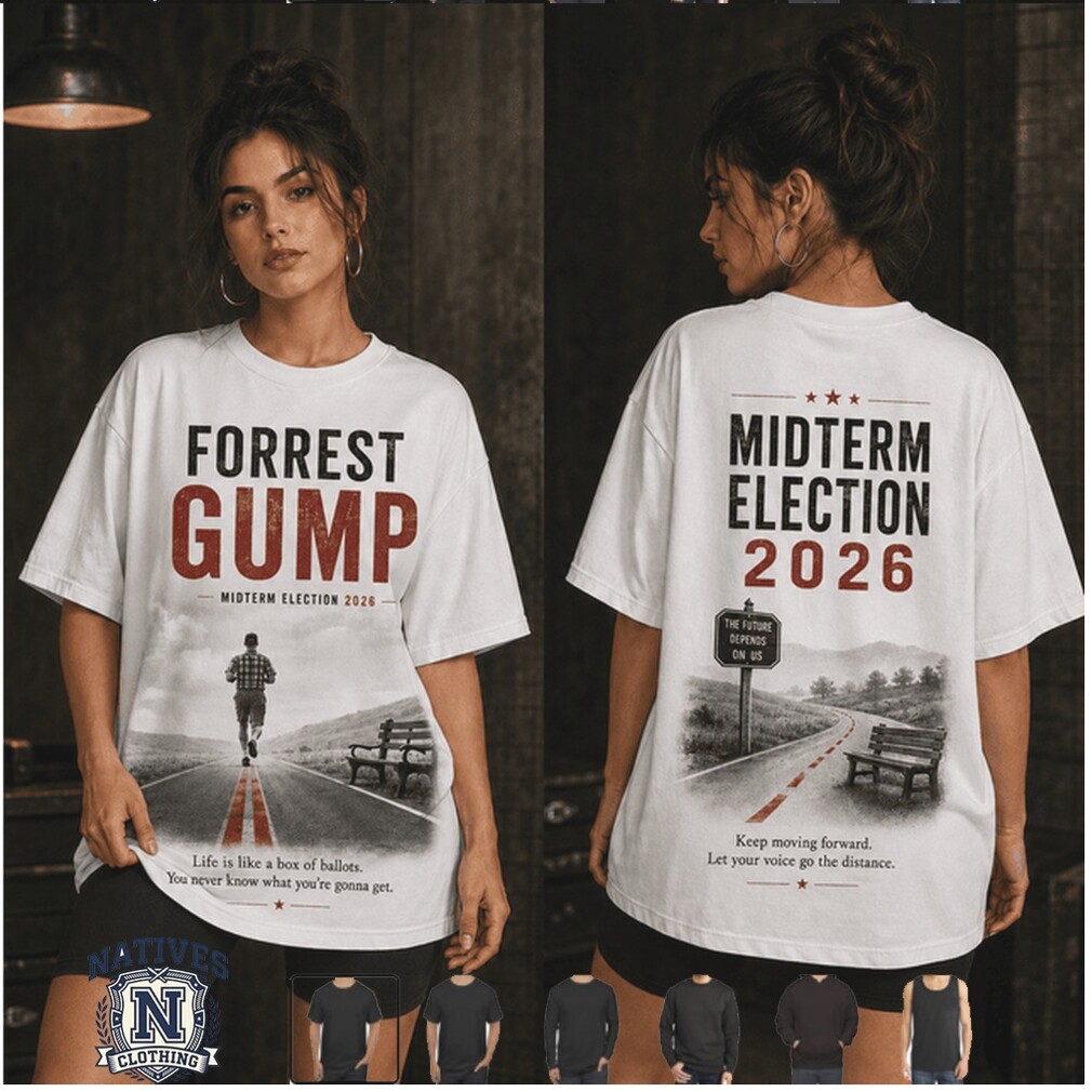 Forrest Gump Midterm Election 2026 Running Road Vintage Movie T Shirt Forrest Gump Midterm Election 2026 Running Road Vintage Movie T Shirt