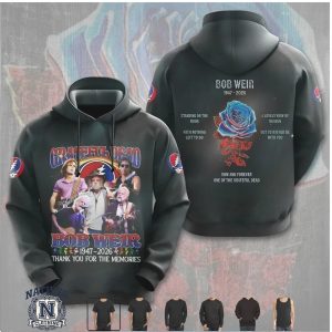 Grateful Dead Bob Weir 1947 2026 Thank You For The Memories T Shirt