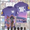 Grand Theft Auto VI Rockstar Games Retro Style Video Game T Shirt Grand Theft Auto VI Rockstar Games Retro Style Video Game T Shirt