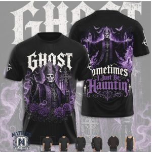 Ghost Band Papa Emeritus Purple Roses Haunting T Shirt