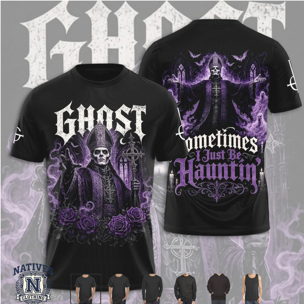 Ghost Band Papa Emeritus Purple Roses Haunting T Shirt Ghost Band Papa Emeritus Purple Roses Haunting T Shirt