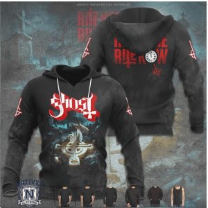 Ghost Band Rite Here Rite Now Grucifix Clock Graphic T Shirt