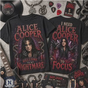 Alice Cooper Vampire Welcome To My Nightmare T Shirt