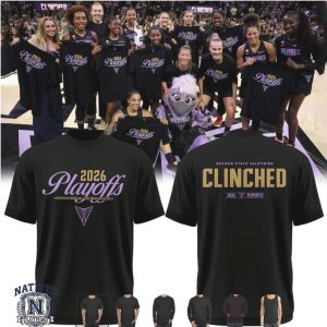 Golden State Valkyries 2026 WNBA Playoff Bound Clinched Basketball T Shirt