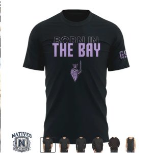 Golden State Valkyries Born In The Bay Basketball WNBA Fan Graphic T Shirt