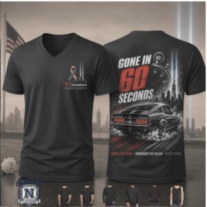 Gone In Sixty Seconds 911 Remembrance Muscle Car T Shirt