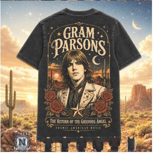 Gram Parsons Cosmic Country Return Of The Grievous Angel T Shirt