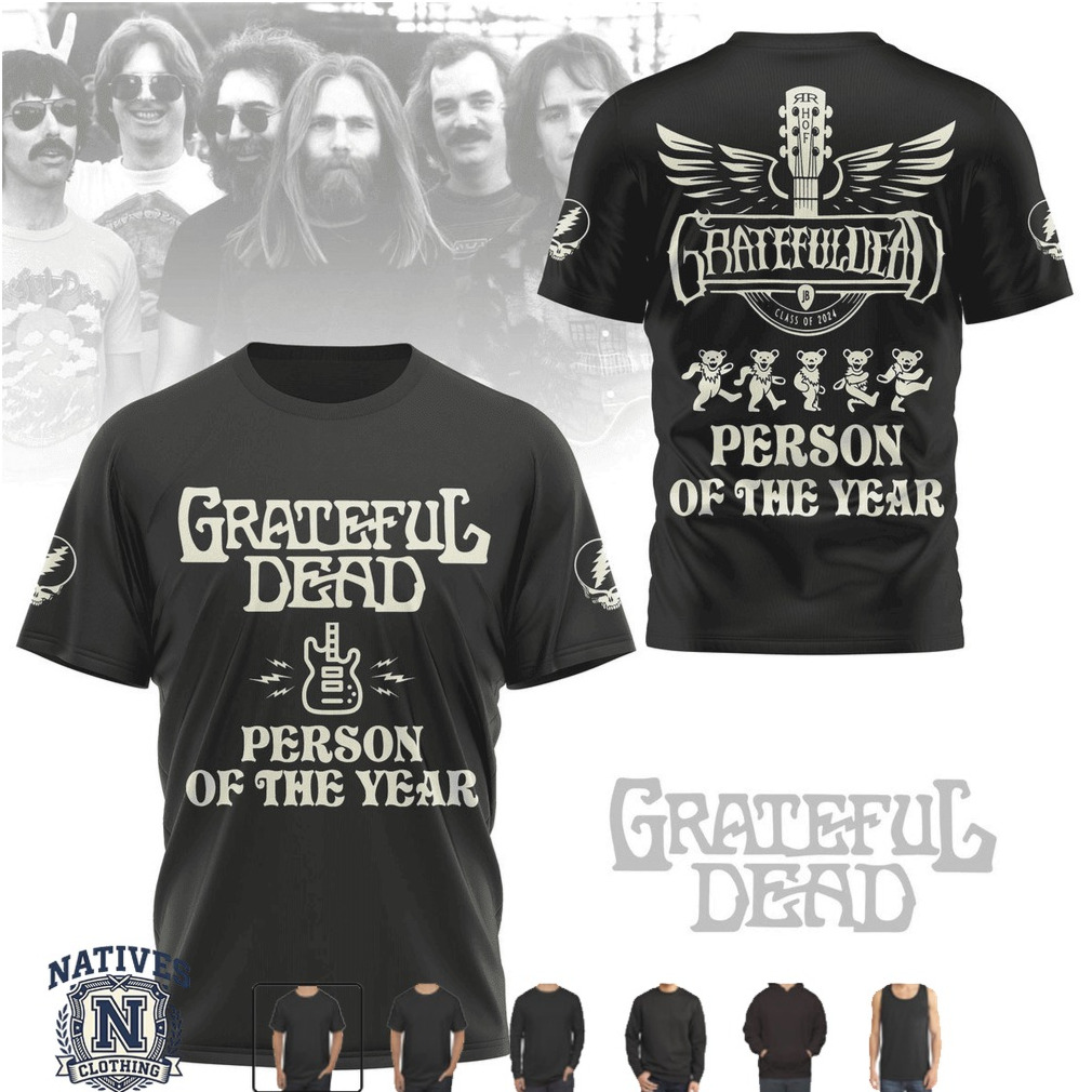 Grateful Dead Person Of The Year Classic Band Logo T Shirt Grateful Dead Person Of The Year Classic Band Logo T Shirt