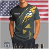 Detroit Lions Custom Name Ripped Style Performance T Shirt Detroit Lions Custom Name Ripped Style Performance T Shirt