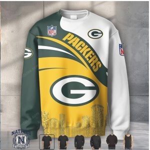 Green Bay Packers NFL City Graphic Printed T Shirt Hoodie