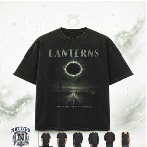Green Lanterns Secrets Glow In The Dark Vintage T Shirt