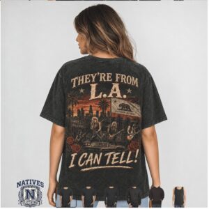 Guns N Roses Los Angeles California Vintage Rock Band T Shirt