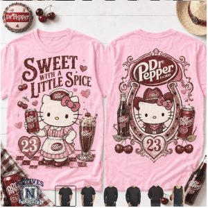 Hello Kitty Dr Pepper Sweet With A Little Spice T Shirt