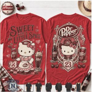 Hello Kitty Dr Pepper Sweet With A Little Spice T Shirt