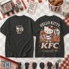Hello Kitty Dunkin Donuts Coffee Sweet Treat Graphic T Shirt Hello Kitty Dunkin Donuts Coffee Sweet Treat Graphic T Shirt