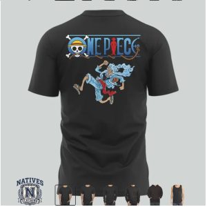 Houston Texans One Piece Luffy Gear 5 Anime Crossover T Shirt