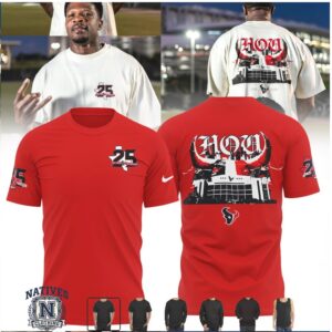 Houston Texans Twenty Fifth Anniversary Stadium T Shirt