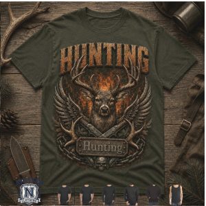 Hunting 9 11 2001 25th Anniversary Memorial T Shirt