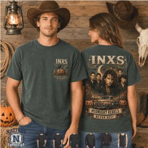 INXS Band Midnight Rebels Halloween Vintage Country T Shirt