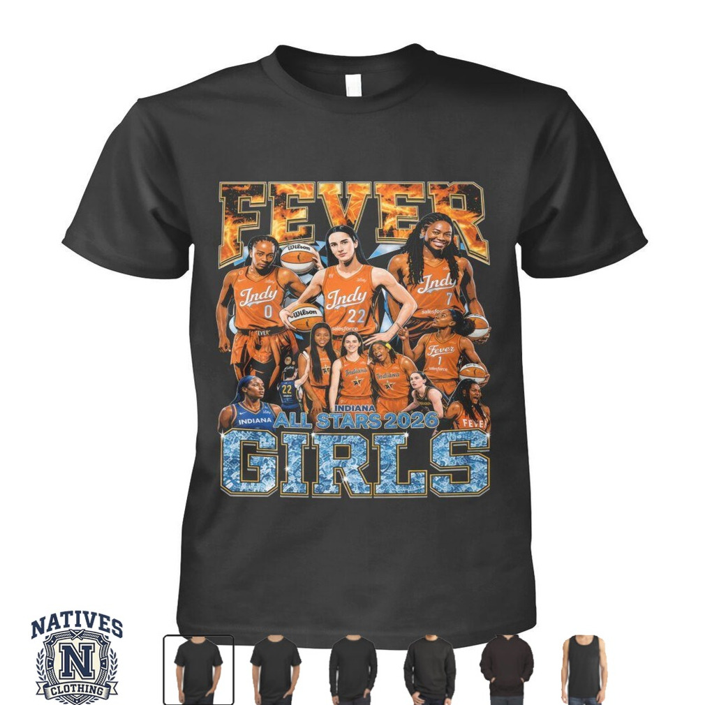 Indiana Fever Basketball WNBA All Star T Shirt Indiana Fever Basketball WNBA All Star T Shirt