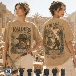 Indiana Jones Raiders Of The Lost Ark Fortune Favors T Shirt