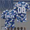 Indianapolis Colts Salute To Service Camo Custom Name Number Jersey Indianapolis Colts Salute To Service Camo Custom Name Number Jersey