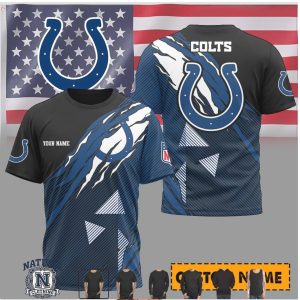 Indianapolis Colts Football Personalized Graphic T Shirt