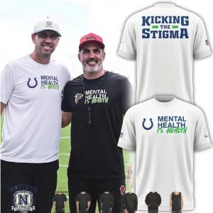 Indianapolis Colts Mental Health Is Health Kicking Stigma T Shirt