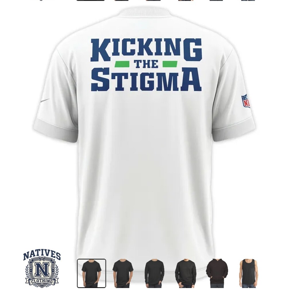 Indianapolis Colts Mental Health Is Health Kicking Stigma T Shirt Indianapolis Colts Mental Health Is Health Kicking Stigma T Shirt