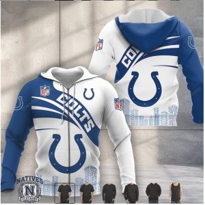 Indianapolis Football Colts Horseshoe Logo T Shirt Hoodie