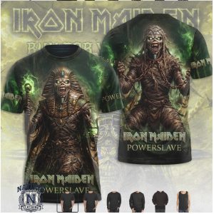 Iron Maiden Powerslave Egyptian Mummy Rock Music Hoodie