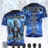 Iron Maiden Seventh Son Lightning Storm Metal Band T Shirt Iron Maiden Seventh Son Lightning Storm Metal Band T Shirt