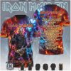 Iron Maiden Run For Your Lives Tour Eddie Skull T Shirt Iron Maiden Run For Your Lives Tour Eddie Skull T Shirt