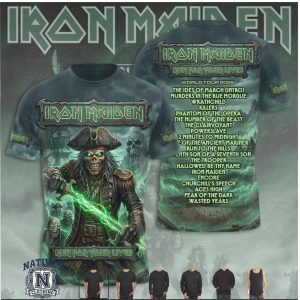 Iron Maiden Run For Your Lives World Tour Hoodie