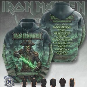 Iron Maiden Run For Your Lives World Tour Hoodie