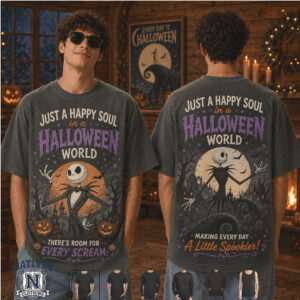 Jack Skellington Nightmare Before Christmas T Shirt